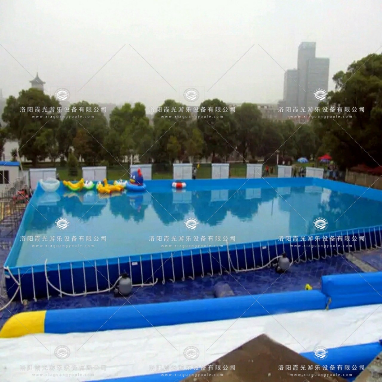 昌江室外支架游泳池